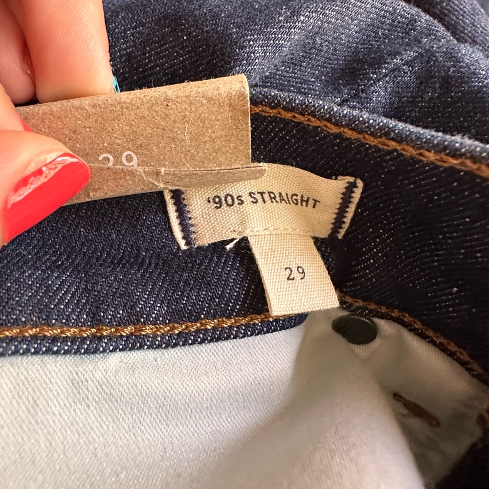 Madewell Darkwash 90’s Staright Leg Jean - Picture 10 of 10